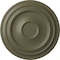 Ekena Millwork Traditional Ceiling Medallion (Fits Canopies up to 5 1/2"), 24 3/8"OD x 1 1/2"P, Spartan Stone CM24TRSSF - alternate 1